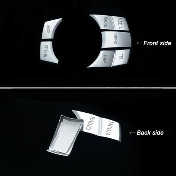 

Multi-Media Button cover Cover Car Accessory For BMW 3 4 5 6 X5 X6 Series