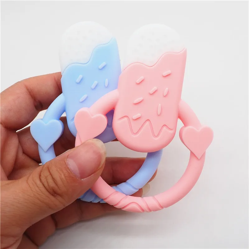Chenkai 10 шт. силиконовый Прорезыватель для мороженого DIY Детская лекарственная соска пустышка Прорезыватель игрушка ремесло BPA бесплатно - Цвет: Mix