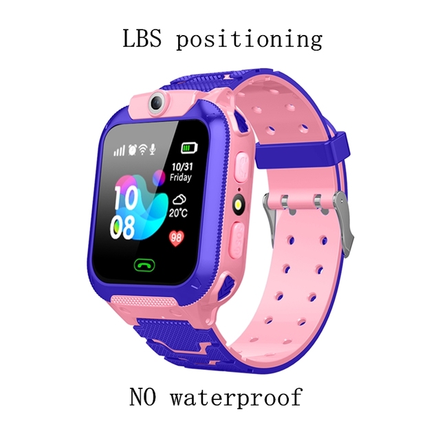 Tracking Children Smart Watch LBS Location Multifunction Wristwatch Camera Waterproof Kids Baby 2G SIM Phone Clock Gift