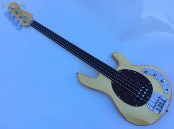 

4 string fretless bass guitar