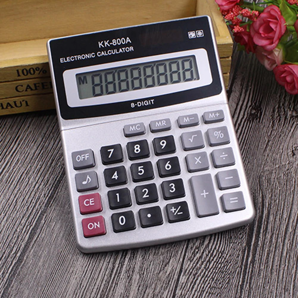 12 цифр финансовый офиса студента научный калькулятор школьная подсчет математики инструмент функции Многофункциональный счетчик