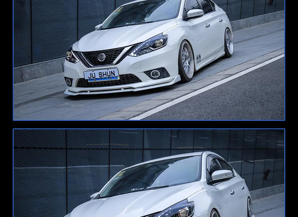 Фара для Nissan Sylphy Sentra- фары Противотуманные фары Дневные ходовые огни DRL H7 светодиодный Биксеноновая лампа автомобильные аксессуары