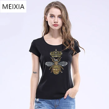 

2020 Sequins T-shirt Short-sleeved T-shirt Women's Self-cultivation Students New Korean Harajuku Tee Wild Ins Tide Tops Female