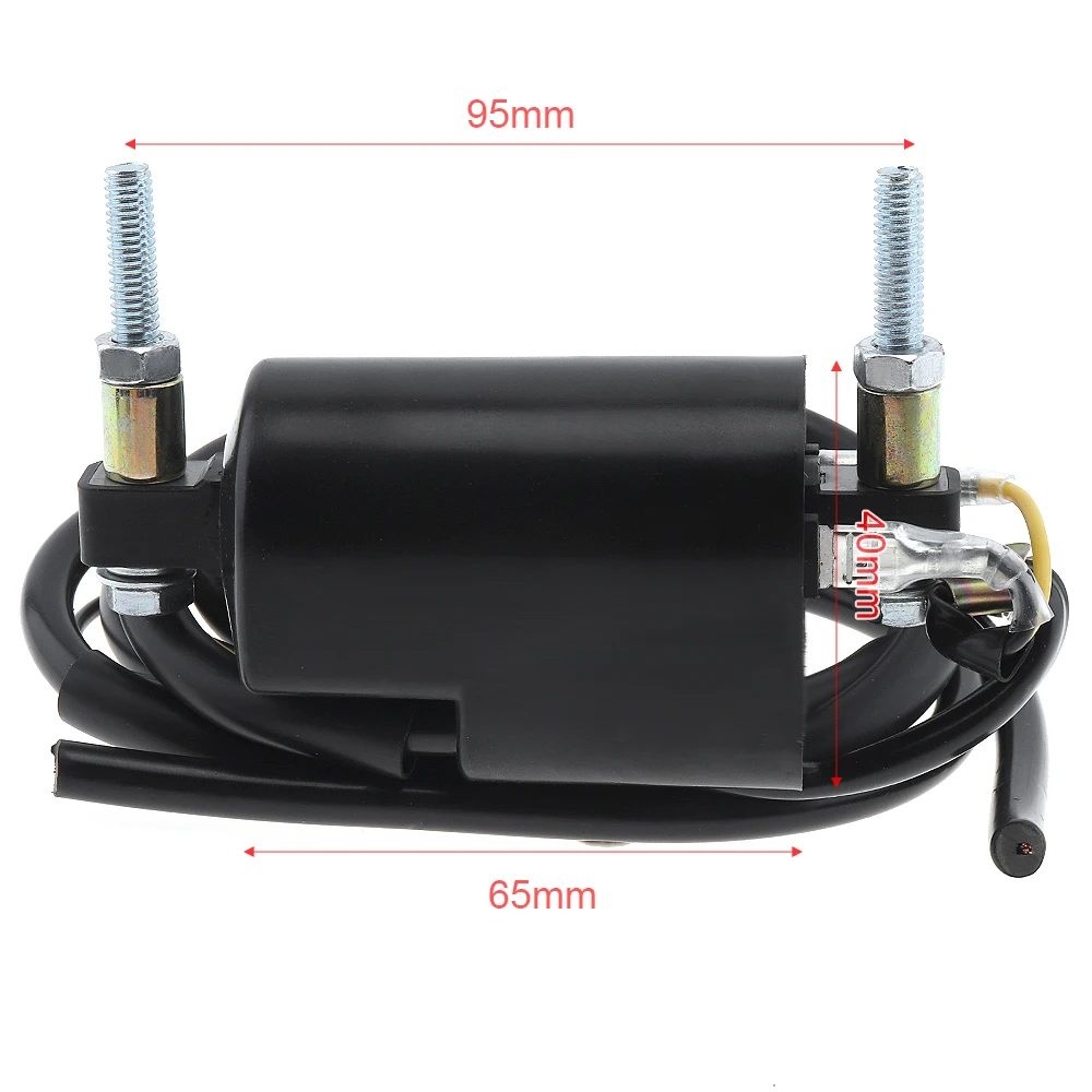 Черный 12 В Катушка зажигания для Honda/CB350F/CB400/CB450/CB500/CB750/YFM350