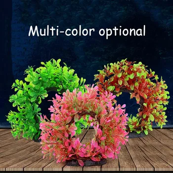 

PVC Aquarium Decorative Ornament Decor Simulation Water Grass Flower Fish Tank Decoration Aquatic Pet Supplies Home Accessories