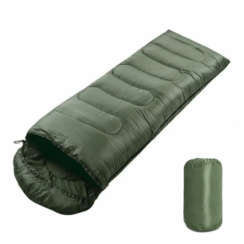 

NEW Portable Lightweight Envelope Sleeping Bag with Compression Sack for Camping Hiking Backpacking