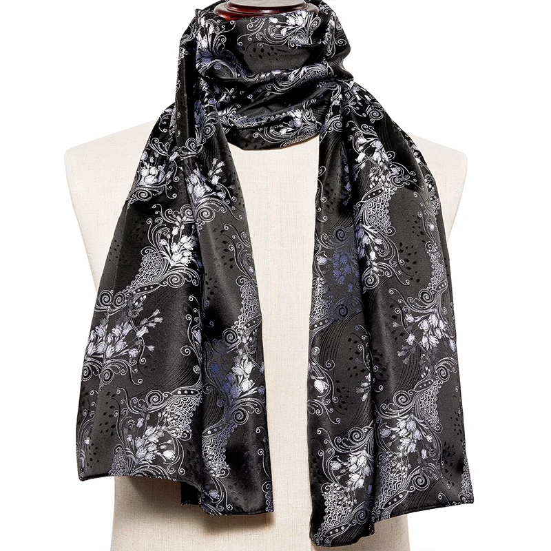 最終値下げBAL  JACQUARD KNIT SCARF 新品未使用 BURBERRY Jacquard-Knit Scarf in Black | endource