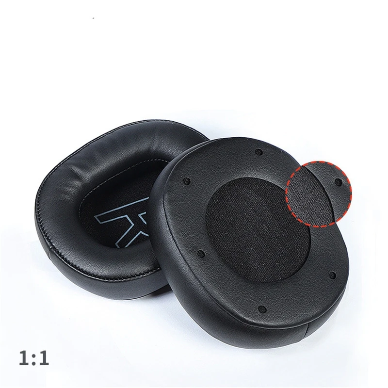 스폰지 가죽/천 메쉬 헤드 빔 Earpad 호환 withEdifier G2 헤드셋 귀마개 메모리 폼 커버 헤드폰 이어 패드