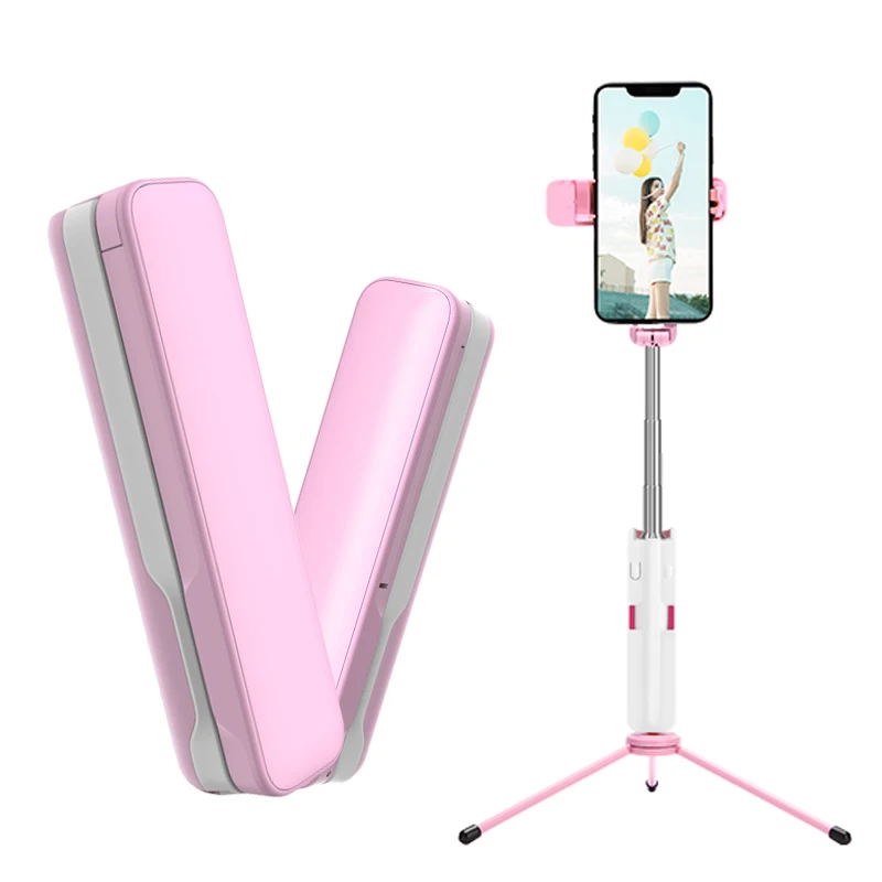 With Bluetooth Antoksky Bluetooth мини селфи палка ручной портативный выдвижной монопод с проводным управлением мобильный телефон для iPhone samsung huawei - Цвет: With Bluetooth