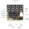 Horloge numérique 4 bits, Kit de pratique de soudage, excellent projet scientifique à l'école, compétences pratiques en soudage ► Photo 3/6