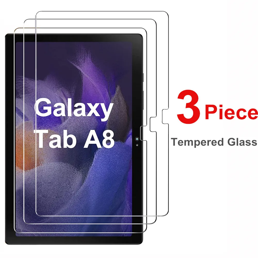 Закаленное стекло для Samsung Galaxy Tab A8 10 5 2021 прозрачная HD-пленка X200 X205 защитные пленки