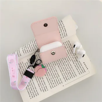 

Leather Distressed Protective Case for AirPods Pro Wireless Charging Case Leather Protective Case Cover Earbud Case