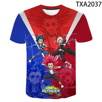 

Beyblade Burst 3D Print T-shirt Men Women Children Summer Short Sleeve T shirt Casual Streetwear Boy Girl Kids Tops Cool Tee