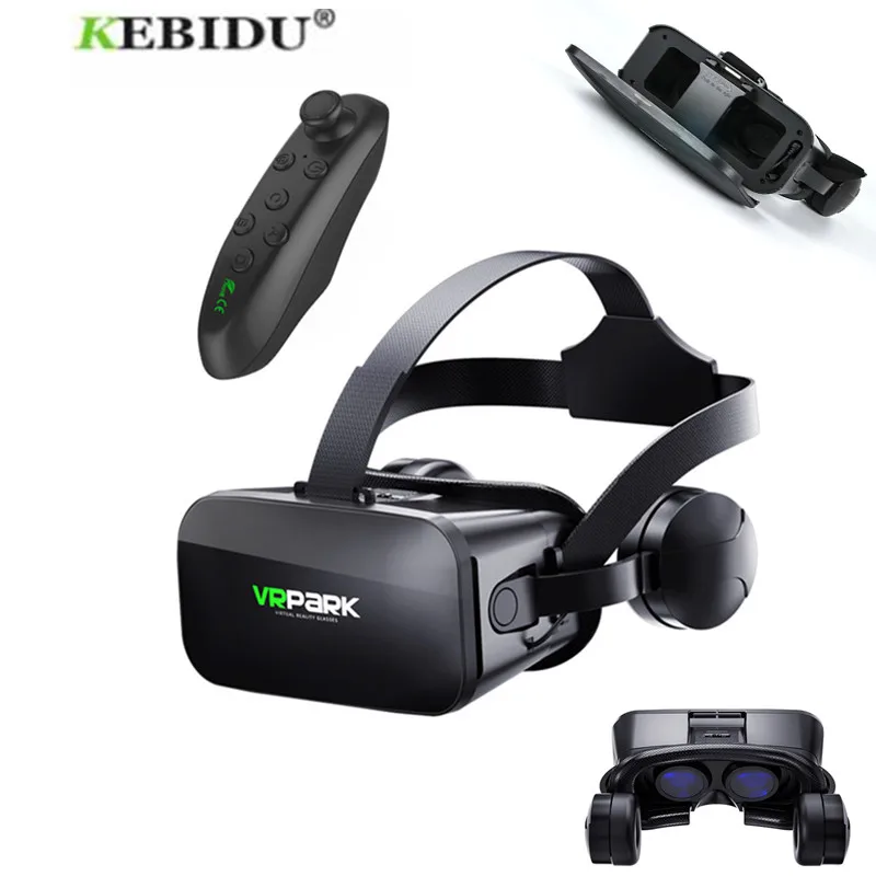 VR-Очки виртуальной реальности 3D стереогарнитура шлем для смартфонов IOS Android