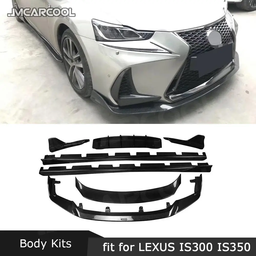 3x Car Front Bumper Lip Body Kits Spoiler Lip Diffuser Deflector Lips