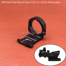 Тактическая Ruggedized миниатюрная RMR красная точка Reflex Sight Mount база подходит для ACOG Riflescopes Охотничьи аксессуары