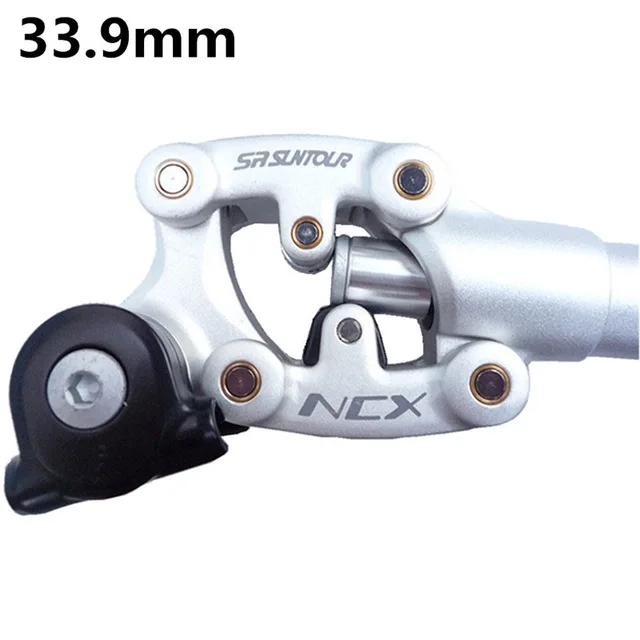 Silver 33.9 SR Suntour NCX велосипед подвески подседельный 400 мм* 27,2/28,6/30,0/30,1/30,4/30,8/31,6/33,9 велосипедный Подседельный штырь w/Чехол - Цвет: Silver 33.9