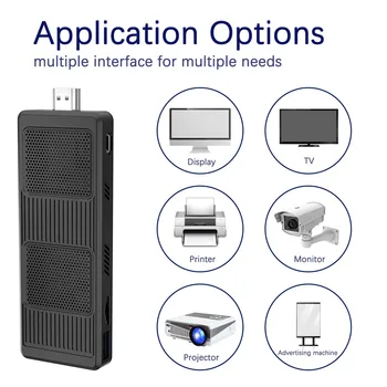 

S40 Windows 10 Pro Office Mini PC Intel Celeron N4000 DDR4 4GB RAM 64GB ROM TV Stick 2.4G 5G WiFi Bluetooth Mini Computer