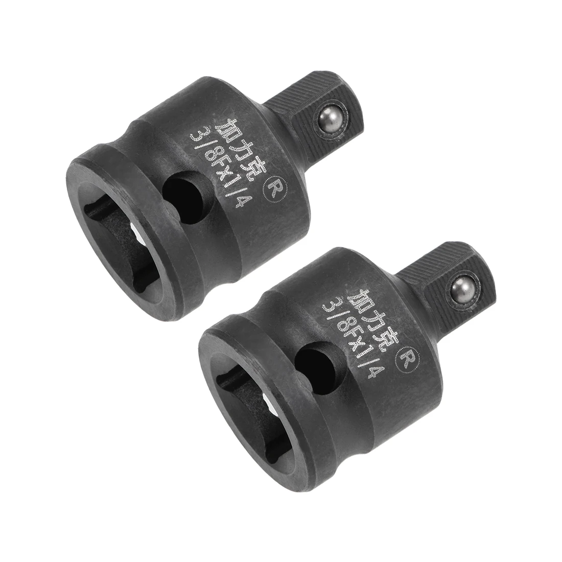 

uxcell Impact Socket Adapter and Reducer 3/8-Inch F to 1/4-Inch M Cr-Mo Steel 2 Pcs