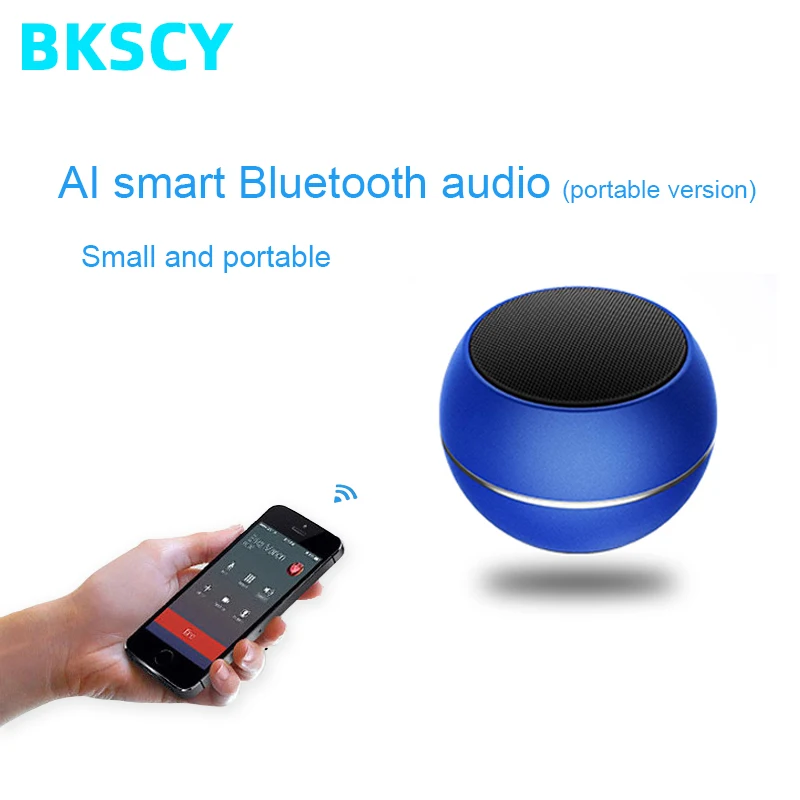 Bkscy Мини Bluetooth динамик Портативный водонепроницаемые беспроводные динамики mp3 стерео аудио музыкальный плеер