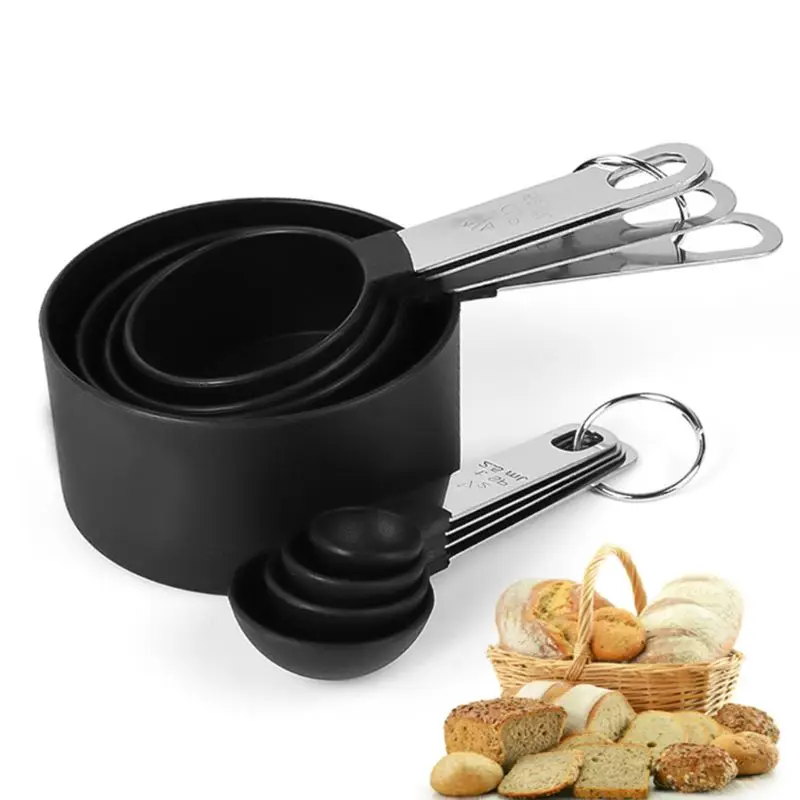 10 шт./компл. мерные стаканы ложка совок кухонная утварь специи сахар соль жаропрочная посуда для готовки инструмент