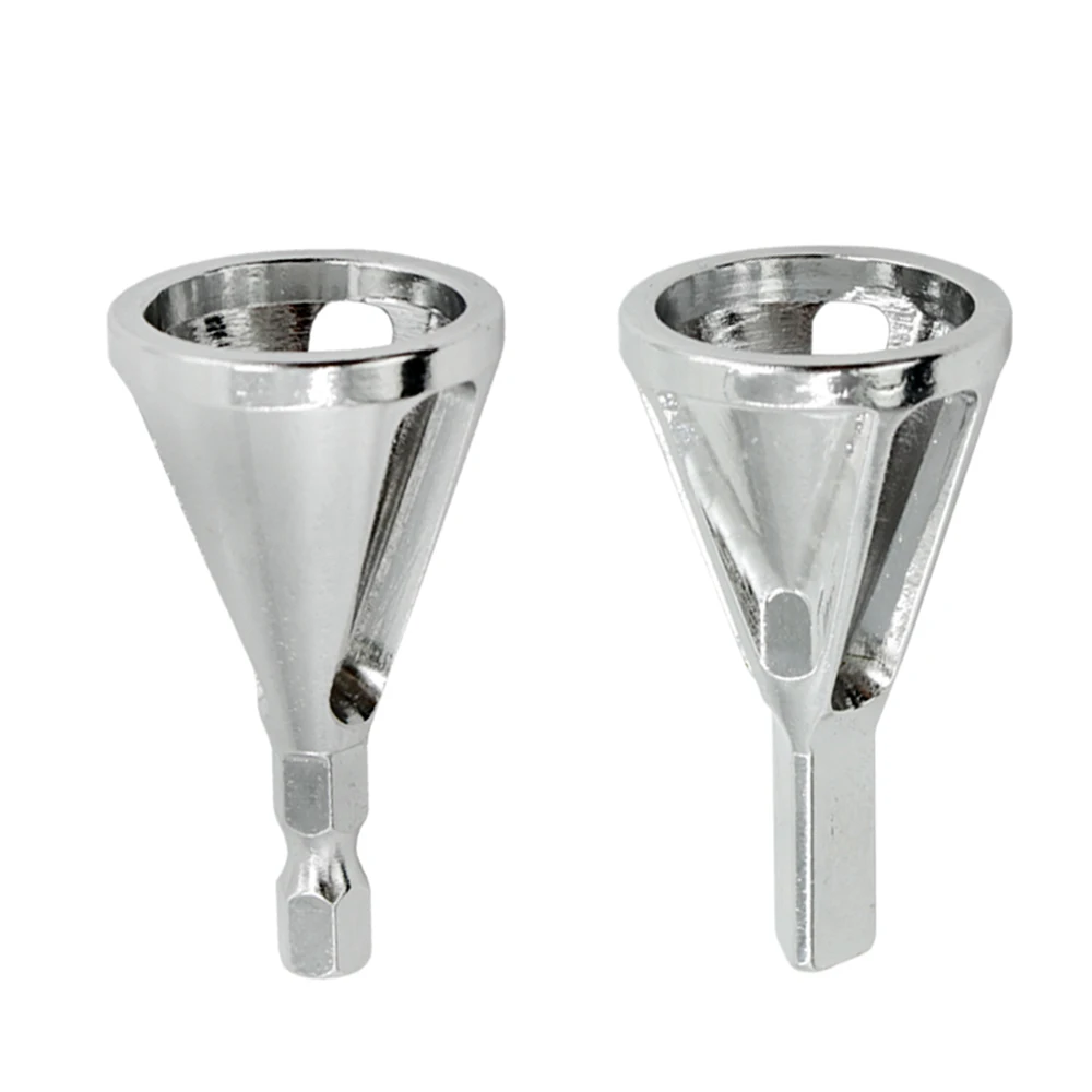 

Chamfering Tool Deburring External Chamfer Tool Drill BitSix-slot Triangular Handle Hex Handle Chuck Electric Drill Tool