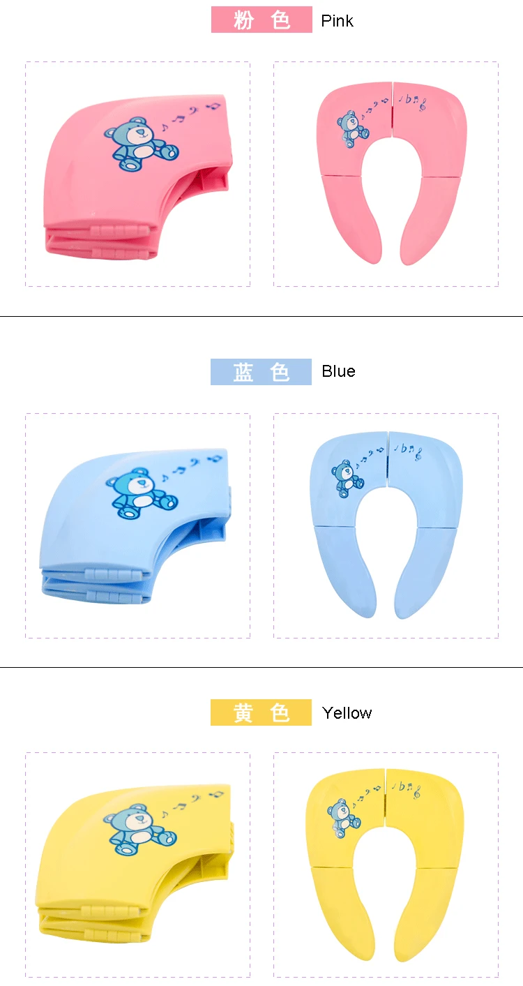 Travel Folding Baby Potty Seat Kids portable Toilet Training seat Cover toddler urinal cushion children pot toilet chair pad mat