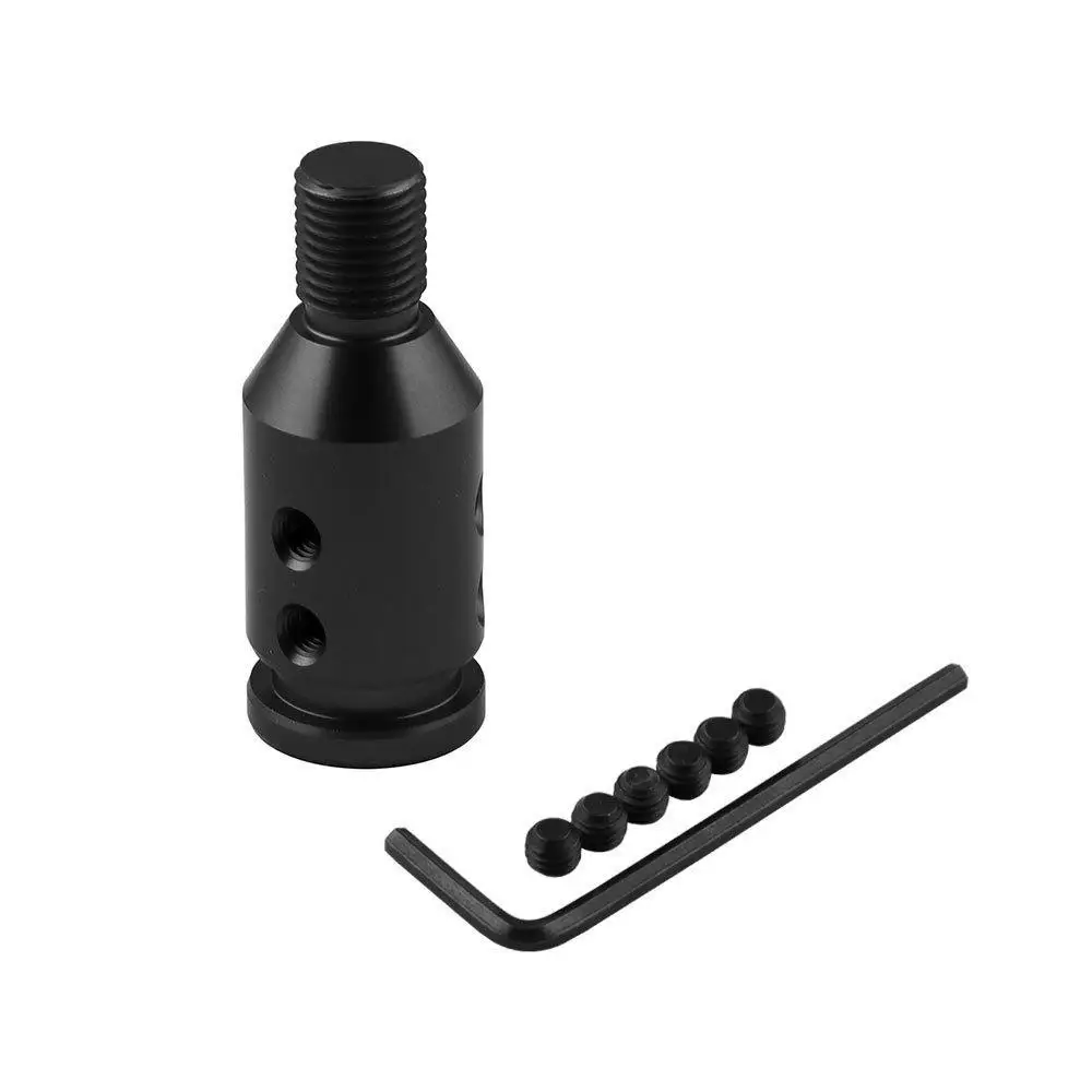 Universal Aluminum Shift Knob Adapter for Non Threaded Shifters BMW
