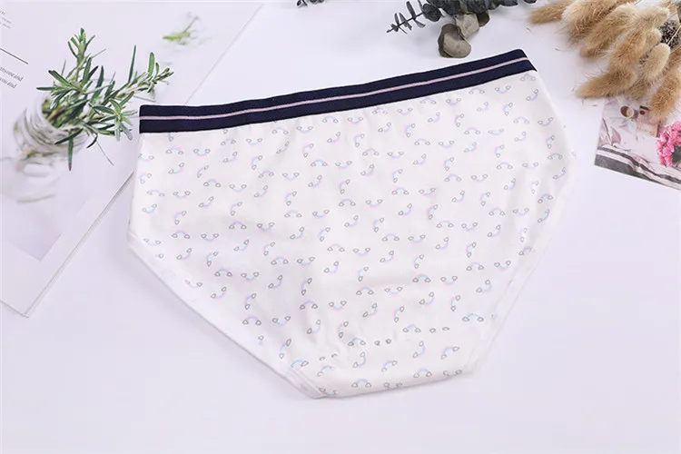 Cartoon Unicorn Panties Girls Cotton Underwear Kids Soft Breathable Briefs Teenage Girls Underwear Majtki Dziewczynka