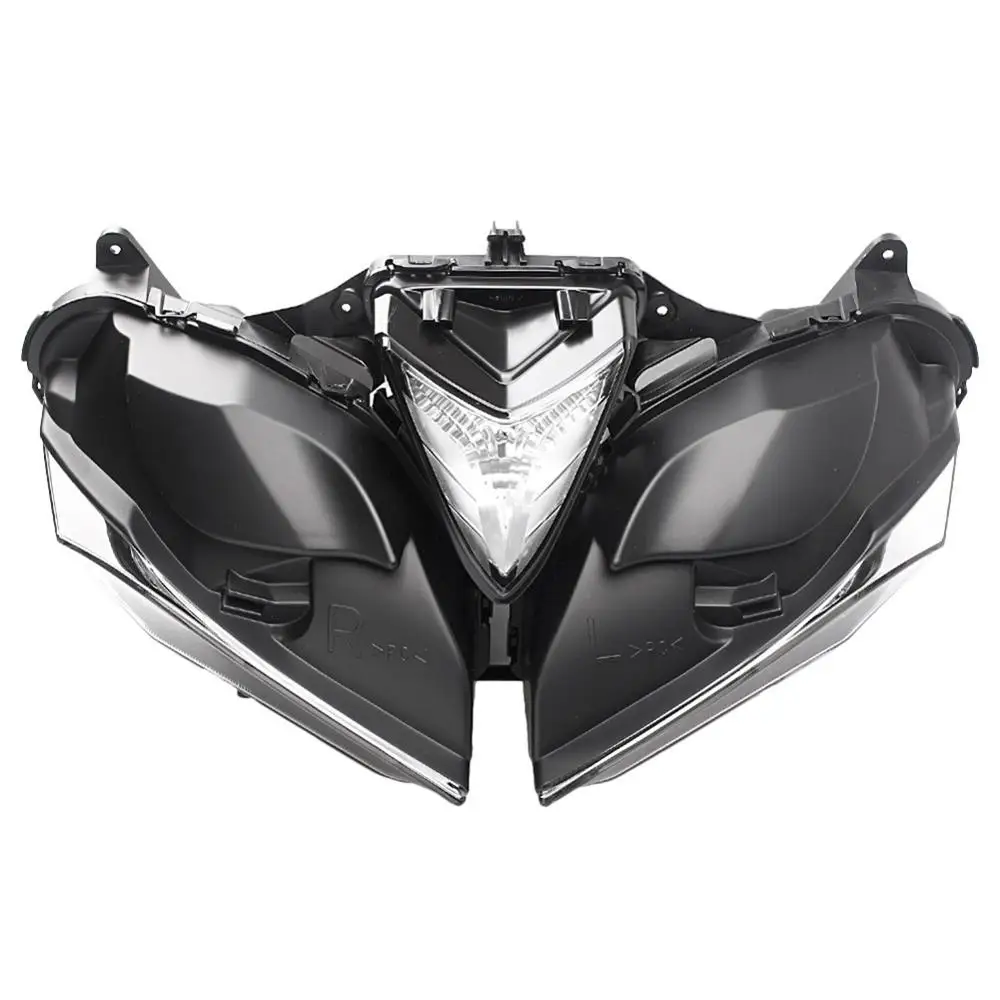 Для Yamaha YZF R25 R3 YZF-R25 YZF-R3 2013 мотоциклетная фара Заменить фары освещение лампы прозрачное стекло