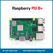 S ROBOT New Original Raspberry Pi 3 Model B Plus Raspberry Pi 3B Plus + Case + Heat Sink  RPI50