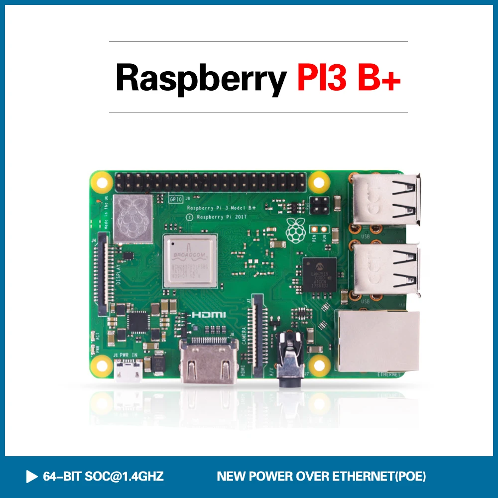 S ROBOT New Original Raspberry Pi 3 Model B Plus Raspberry Pi 3B Plus RPI50 1