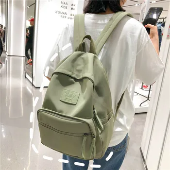 

New Waterproof Nylon Backpack for Women Multi Pocket Travel Backpacks Female School Bag for Teenage Girls Book Hot Seller