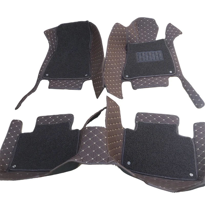 

right hand drive Car Floor Mats For BMW 4 series F32 F33 F36 420i 425i 430i 440i 420i 428i 435i Waterproof Leather Non-slip Mat