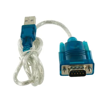 

USB to RS232 Serial Port 9 Pin DB9 Cable Serial COM Port Adapter Convertor With Female Adapter Supports for Windows 8 No CD