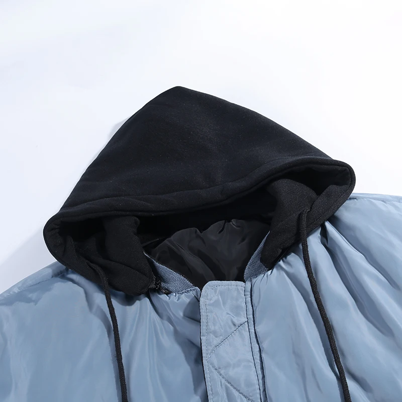 InstaHot Модные свободные женские толстые парки на шнурке с капюшоном, повседневные зимние женские теплые пальто с карманами, Harajuku куртка-пуховик