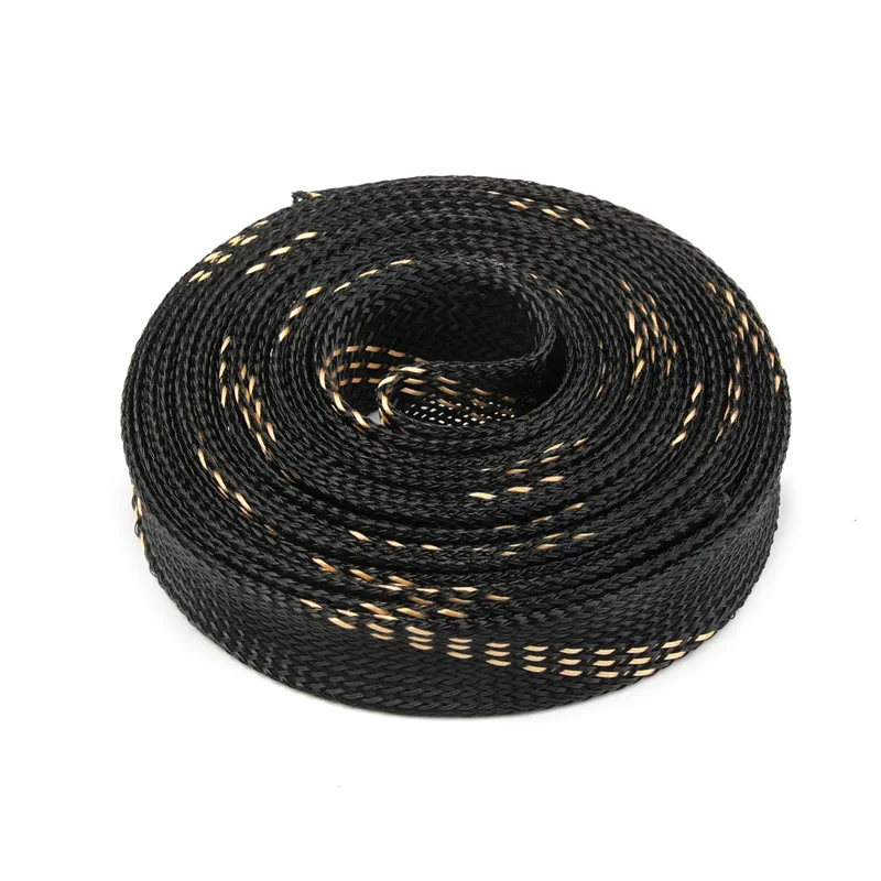 5M Cable Wire Gland Protection 20mm 5 Colors Insulation Braided Sleeve  Tight PET Expandable Cable Sleeve Wire Wrapper Protection - AliExpress