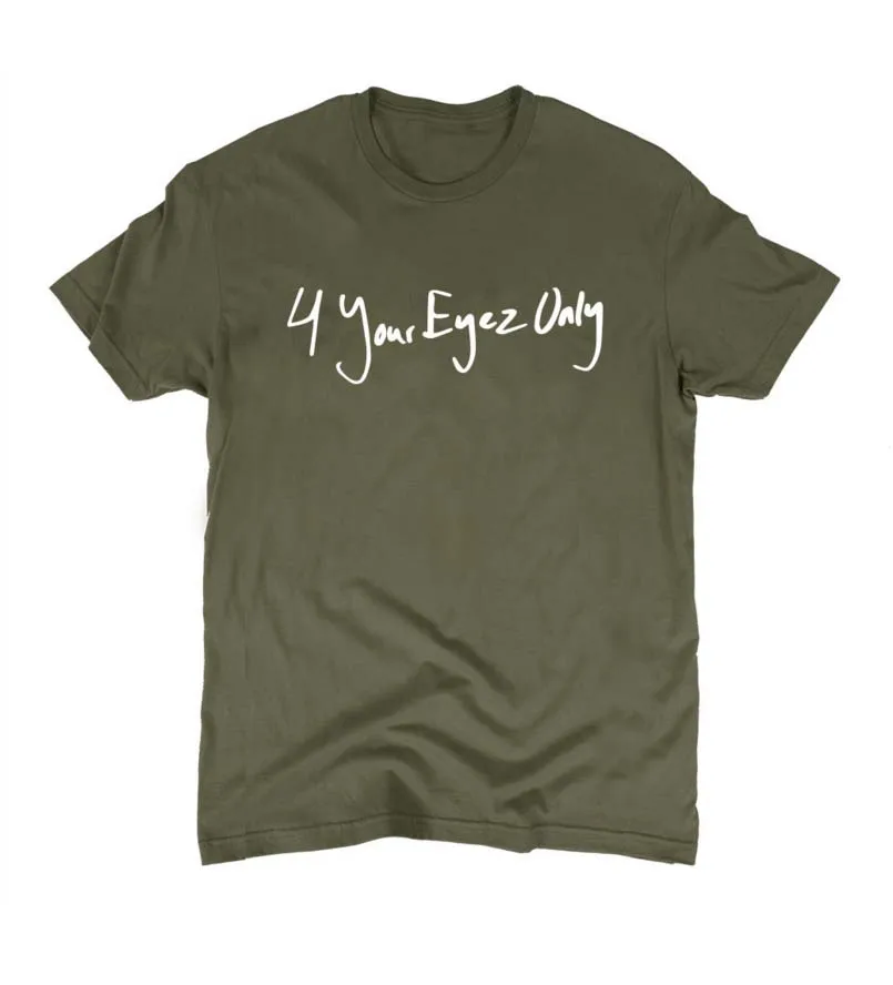 Goedkoop Mens T Shirts Fashion 2017 4 Uw Eyez Alleen J Cole T shirt Katoen O Hals Korte Mouwen T shirt Zomer hoge Kwaliteit Tshirt