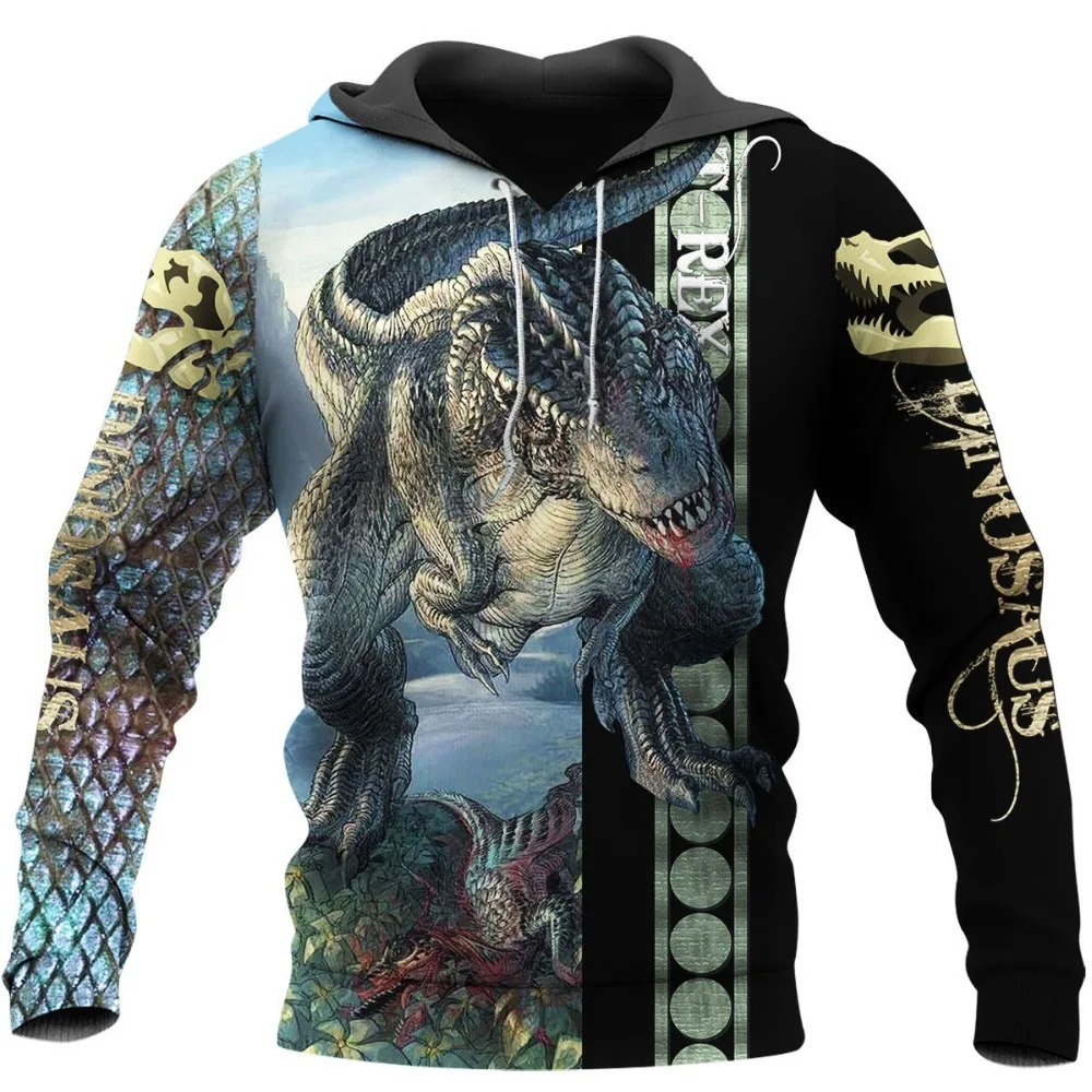 

2020 Dinosaur 3D All Over Printed Hoodies Men Women Fashion Casual Sweatshirt And Zip Hoodies Fashion tops