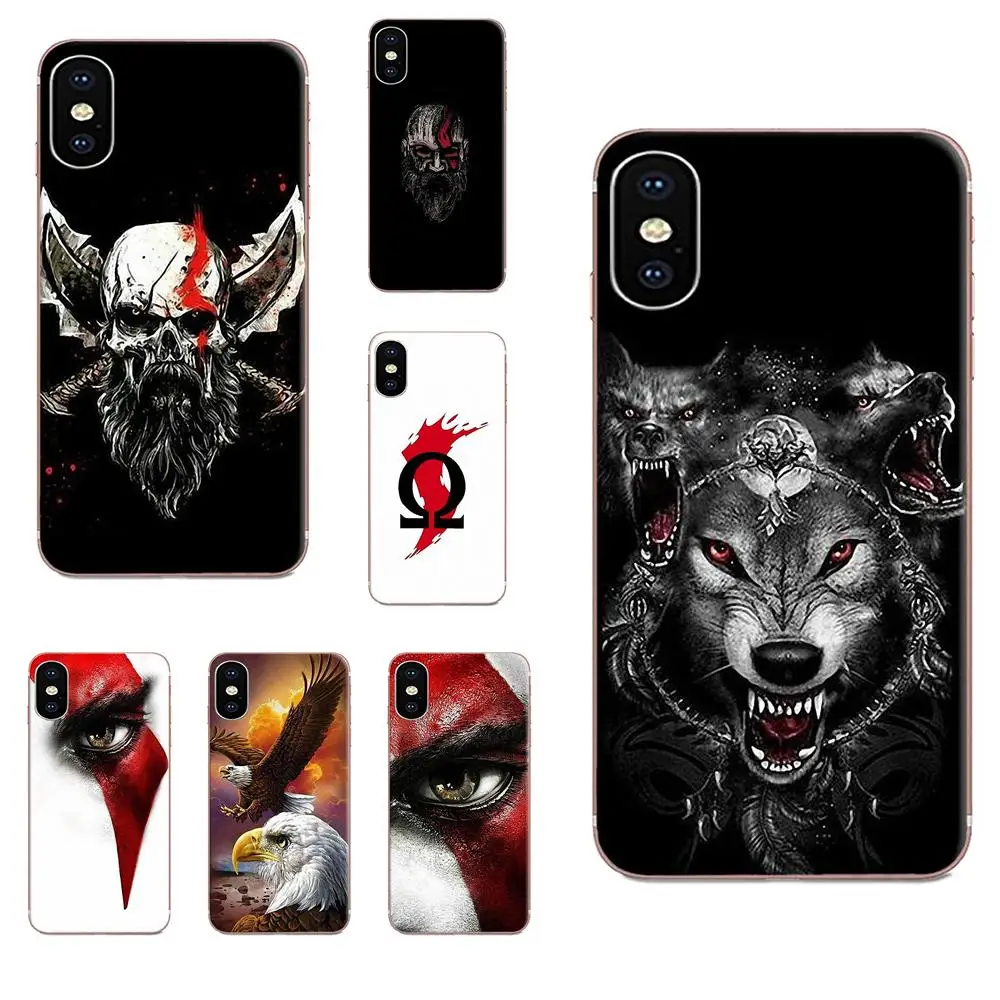 Чехол с принтом God Of War Kratos из мягкого ТПУ для Sony Xperia Z Z1 Z2 Z3 Z4 Z5 compact Mini M2 M4 M5 T3 E3 E5 XA XA1