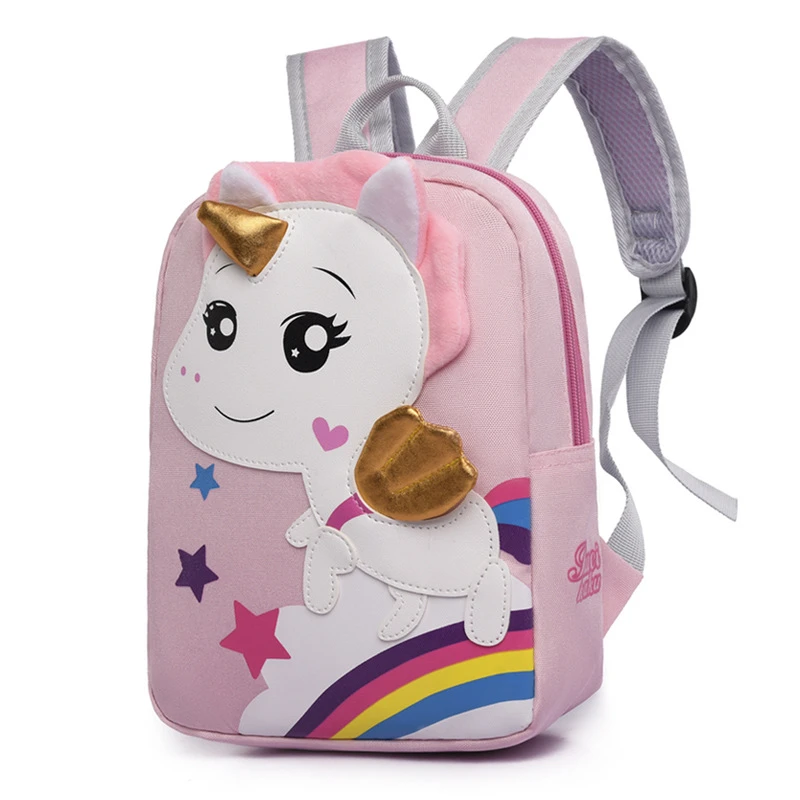 Mochilas escolares con dibujo de caballo para niños y niñas, morrales bonitos unicornio para bebés, mochilas para la espalda, venta por mayor|Mochilas escolares| - AliExpress