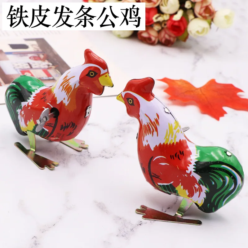 Douyin Tin Toys Frog Small Toy Frog Children Spring Frog Jump Unisex Bounce Cock 80 after China