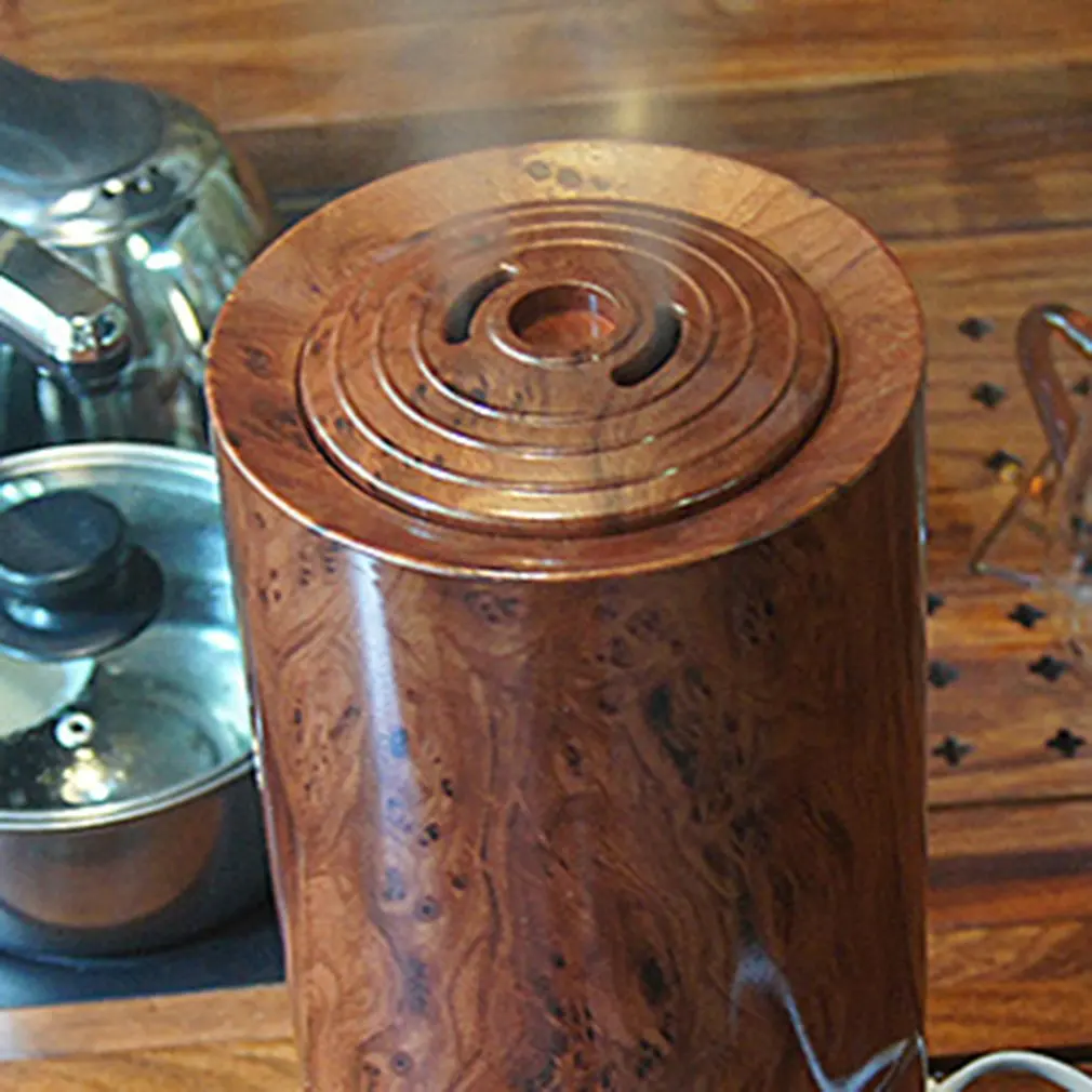  Humidifier Essential Oil Creative Silent Sprayer Office Bedroom Wood Grain Humidification Pregnant  - 4000385437464