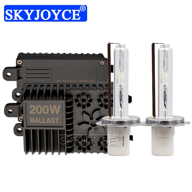 2021 Новый SKYJOYCE автомобильный светильник головной 200W HID XENON комплект H7 H1 H3 H8 H11 D2H