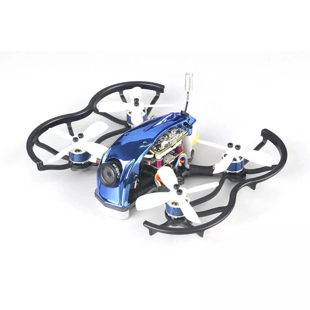 

KINGKONG/LDARC 90GTI-HD 98mm 3S 2 Inch Whoop FPV Racing Drone BNF/PNP 4 FC OSD 20A Blheli_S Brushless ESC 200mW VTX 1080P DVR