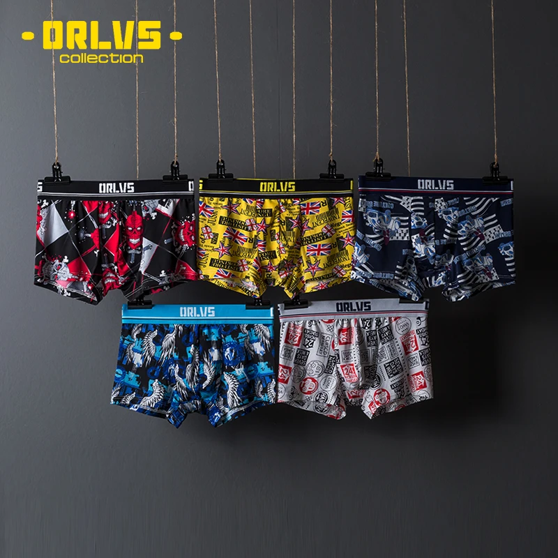 Cartoon Men Boxer Underwear Boxers Homme Mens Underwear Boxershorts Men Boxers Sexy Boxer Shorts Long Boxer Bielizna OR303