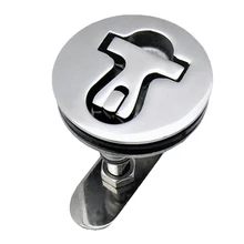 316 нержавеющая сталь Лодка люк Круглый Потяните Ручка морской промывочный подъемная ручка