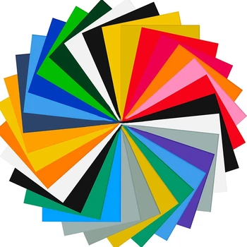 

Thermal Transfer Vinyl HTV Suit, DIY T-Shirt Vinyl Ironing,20 Colors Can Be Used for Hot Press,Silhouette Relief,Printer