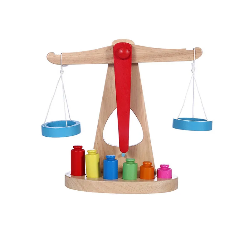 

Wholesale Balance Scale Enhance Your Baby on Balance Cognitive Montessori Profession Teaching Aids Wood Children'S Educational E