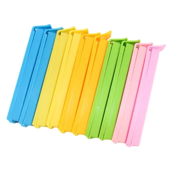 

Portable Food Sealing Clips Multi-function Plastic Random Color Fast Sealing Clips